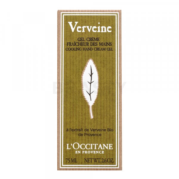 L'Occitane Verveine Cooling Hand Cream Gel kézkrém hidratáló hatású 75 ml