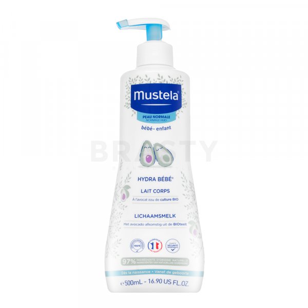 Mustela Hydra Bébé Body Milk hidratáló testápoló gyerekeknek 500 ml