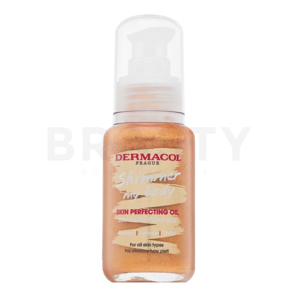 Dermacol Shimmer My Body Skin Perfecting Oil uniwersalny suchy olejek z brokatem 50 ml