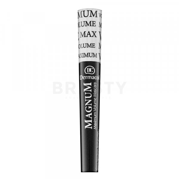 Dermacol Magnum Maximum Volume Mascara Wimperntusche für verlängerte Wimpern und Volumen Black 9 ml