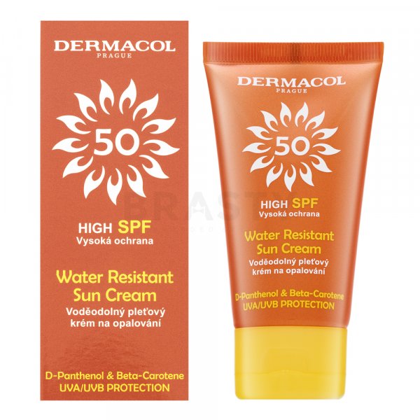 Dermacol Sun Water Resistant Sun Cream SPF50 krém na opalování 50 ml
