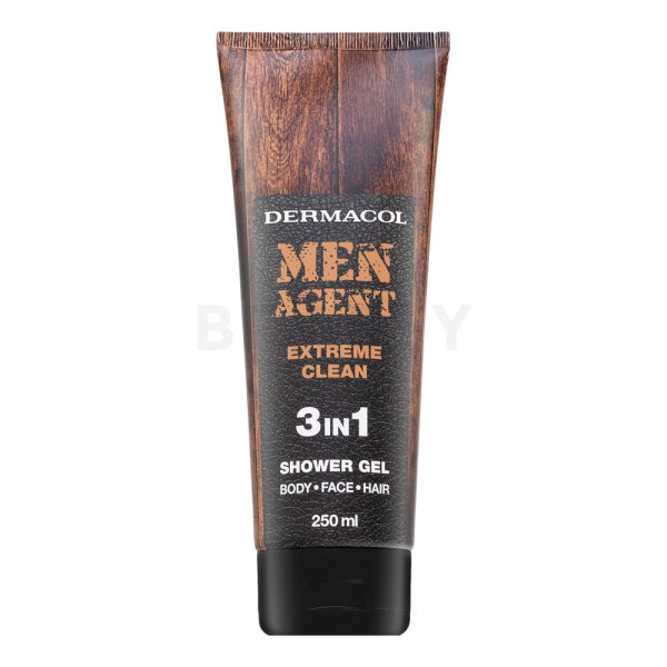 Dermacol Men Agent Extreme Clean 3in1 Shower Gel tusfürdő gél férfiaknak 250 ml