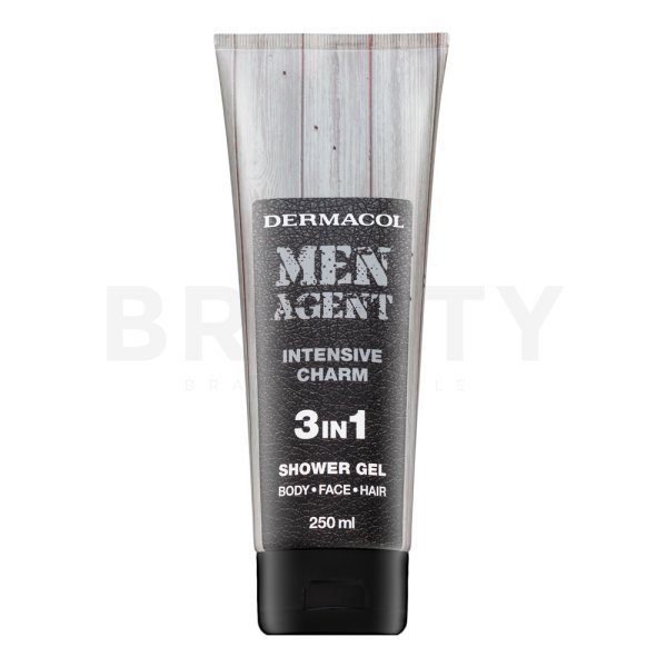 Dermacol Men Agent Intensive Charm 3in1 Shower Gel gel de ducha Para hombres 250 ml
