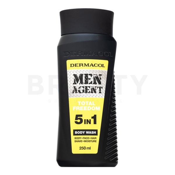 Dermacol Men Agent Total Freedom 5in1 Body Wash gel doccia per uomini 250 ml