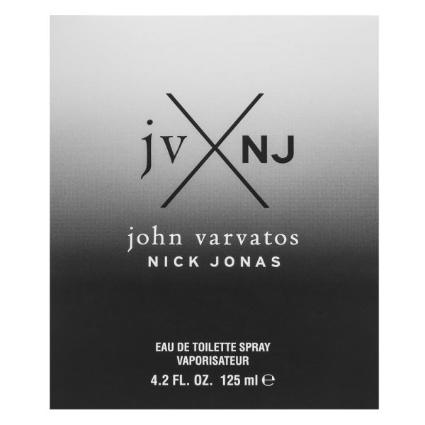 John Varvatos Nick Jonas Silver Eau de Toilette voor mannen 125 ml