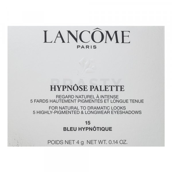 Lancôme Hypnôse Palette 15 Bleu Hypnôtique paletka očných tieňov 4 g