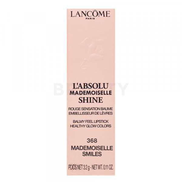 Lancôme L'ABSOLU Mademoiselle Shine 368 Mademoiselle Smiles szminka o działaniu nawilżającym 3,2 g
