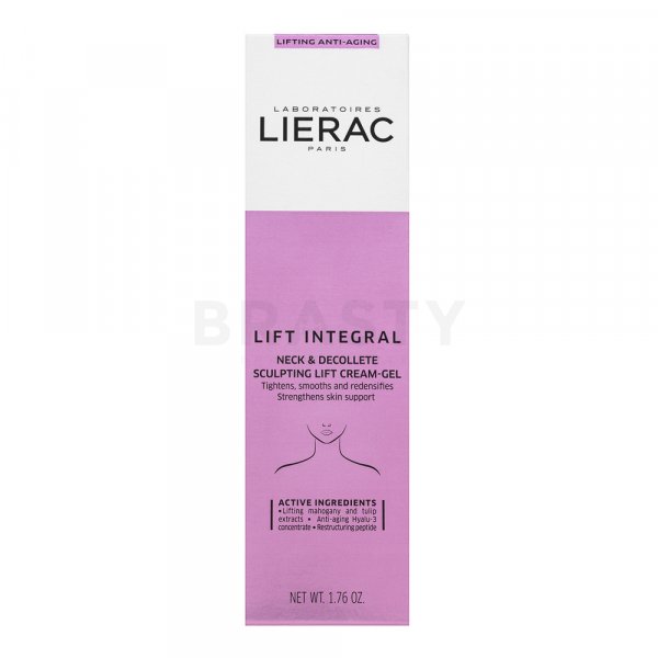 Lierac Lift Integral Cou & Décolleté Gel-Créme Lift Remodelant cremă cu efect de lifting pentru gât și decolteu 50 ml