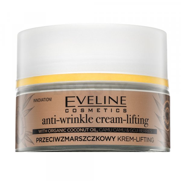 Eveline Organic Gold Anti-Wrinkle Cream-Lifting crema nutritiva antiarrugas 50 ml