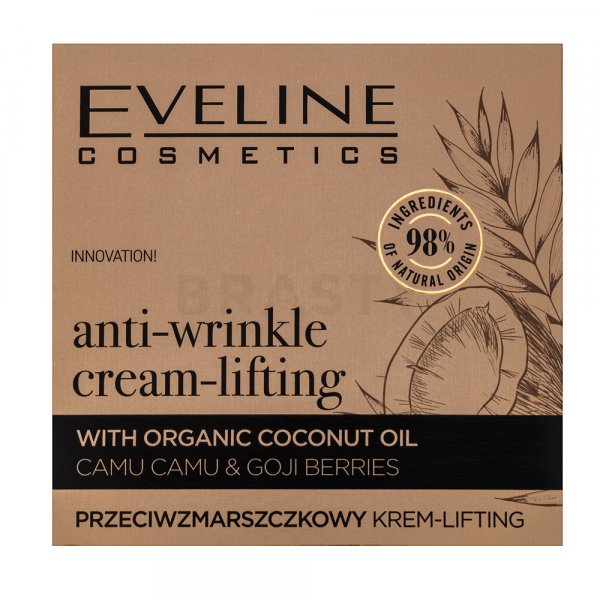 Eveline Organic Gold Anti-Wrinkle Cream-Lifting cremă hrănitoare anti riduri 50 ml