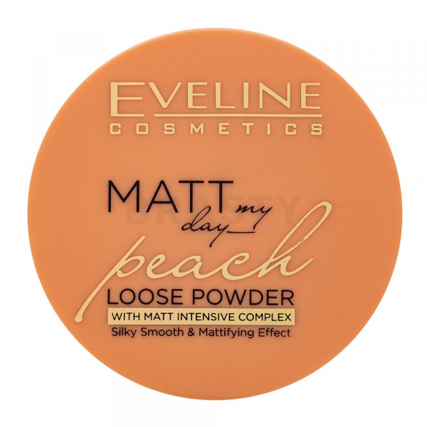 Eveline Matt My Day Peach Loose Powder Polvo Para un efecto mate 6 g
