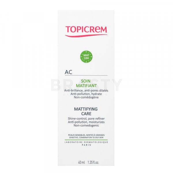 Topicrem AC Matifying Care huidcrème met matterend effect 40 ml