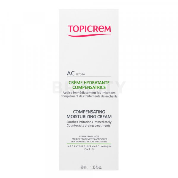 Topicrem AC HYDRA Compensating Moisturizing Cream хидратиращ крем за проблемна кожа 40 ml