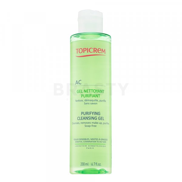 Topicrem AC Purifying Cleansing Gel gel de curățare pentru piele uleioasă 200 ml