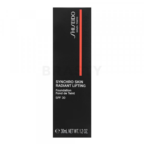 Shiseido Synchro Skin Radiant Lifting Foundation SPF30 - 230 podkład o przedłużonej trwałości z ujednolicającą i rozjaśniającą skórę formułą 30 ml