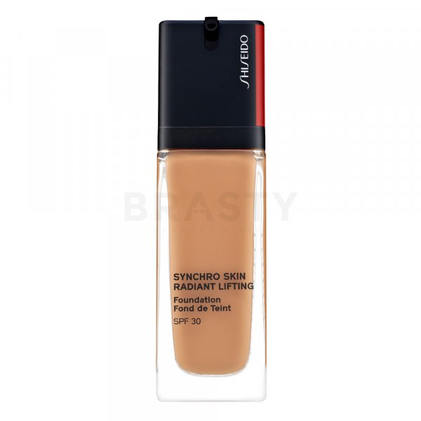 Shiseido Synchro Skin Radiant Lifting Foundation SPF30 - 350 hosszan tartó make-up az egységes és világosabb arcbőrre 30 ml
