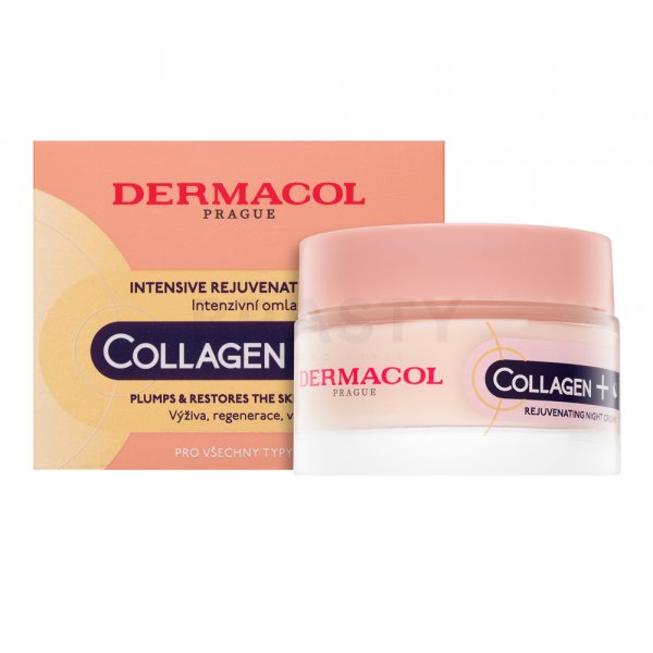 Dermacol Collagen+ Intensive Rejuvenating Night Cream pleťový krém proti vráskam 50 ml