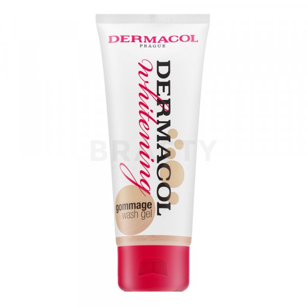 Dermacol Whitening Gommage Wash Gel oczyszczający żel do twarzy przeciw przebarwieniom skóry 100 ml