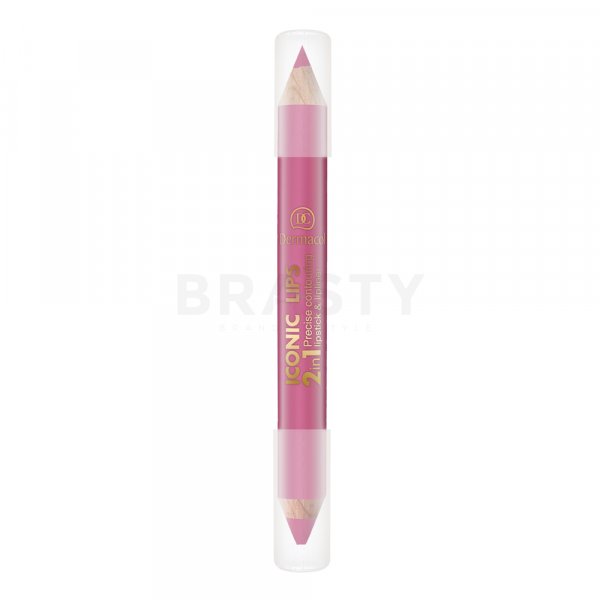 Dermacol Iconic Lips 2in1 kontúrovacia ceruzka na pery 2v1 02 10 g