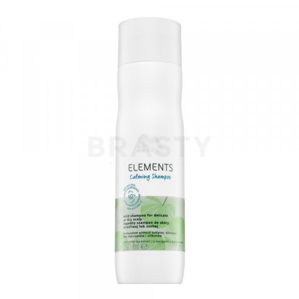 Wella Professionals Elements Calming Shampoo Champú fortificante Para el cuero cabelludo sensible 250 ml