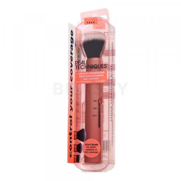 Real Techniques Custom Complexion Foundation 3-in-1 Brush multifunktioneller Pinsel 3in1