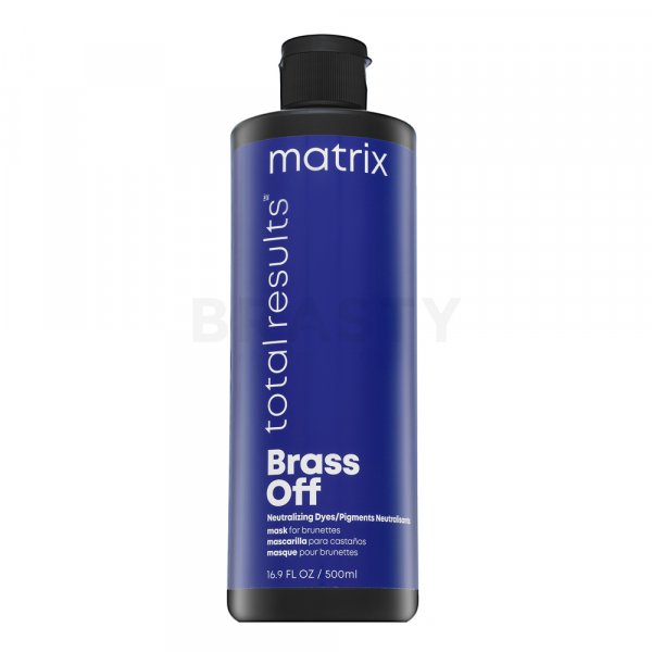 Matrix Total Results Brass Off Pigments Neutralisants Mask Mascarilla neutralizante Para cabellos teñidos 500 ml