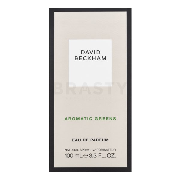 David Beckham Aromatic Greens Eau de Parfum da uomo 100 ml