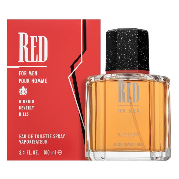 Giorgio Beverly Hills Red for Men Eau de Toilette férfiaknak 100 ml
