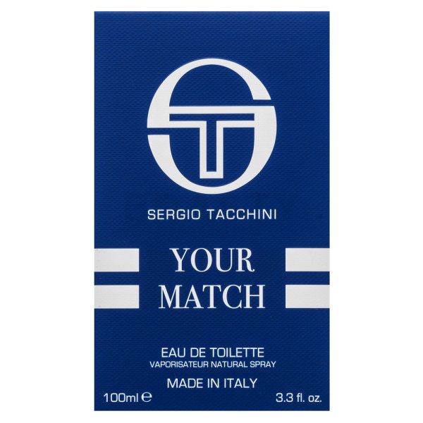 Sergio Tacchini Your Match Eau de Toilette voor mannen 100 ml