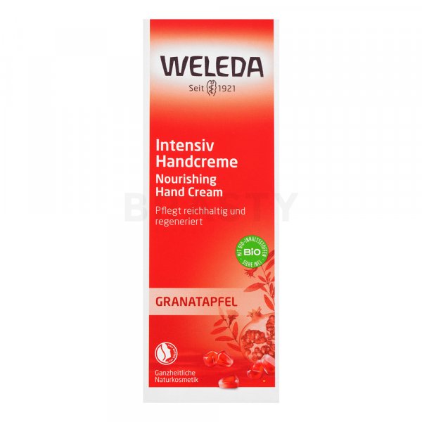 Weleda Pomegranate Regenerating Hand Cream cremă de mâini pentru calmarea pielii 50 ml