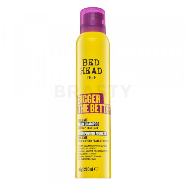 Tigi Bed Head Bigger The Better Volume Foam Shampoo укрепващ шампоан за обем и укрепване на косата 200 ml