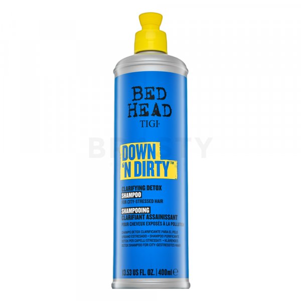 Tigi Bed Head Down N' Dirty Clarifying Detox Shampoo szampon oczyszczający do wszystkich rodzajów włosów 400 ml