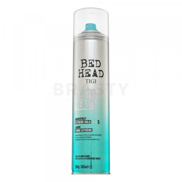 Tigi Bed Head Hard Head Hairspray Extreme Hold lakier do włosów dla extra silnego utrwalenia 385 ml