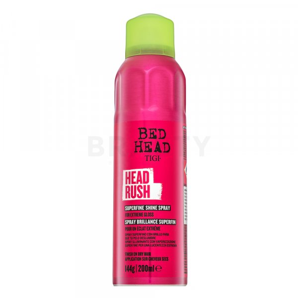 Tigi Bed Head Head Rush Superfine Shine Spray spray pentru styling pentru strălucire puternică 200 ml