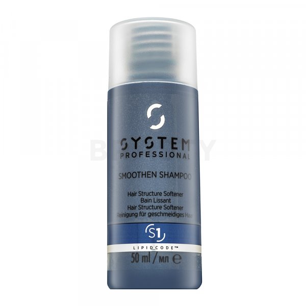 System Professional Smoothen Shampoo uhlazující šampon pro hrubé a nepoddajné vlasy 50 ml