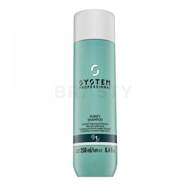 System Professional Purify Shampoo cleansing shampoo for rapidly oily hair 250 ml