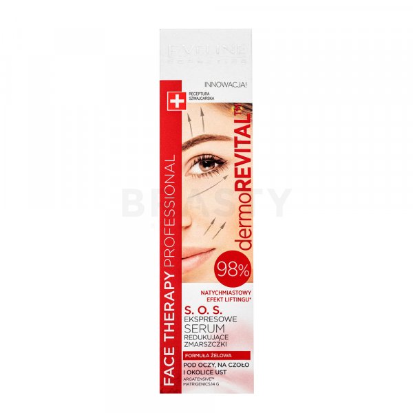 Eveline Face Therapy Professional Dermorevital S.O.S. Express Serum crema nutritiva para todos los tipos de piel 15 ml