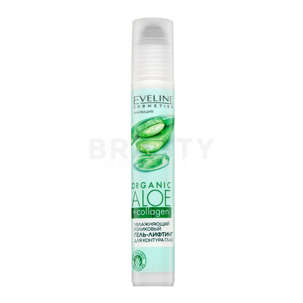 Eveline Organic Aloe+Collagen Moisturizing Roll On Eye Contour Roll-on con efecto hidratante 15 ml
