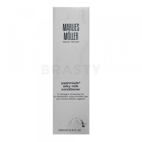 Marlies Möller Pashmisilk Silky Milk Conditioner Подсилващ балсам за гладкост и блясък на косата 200 ml
