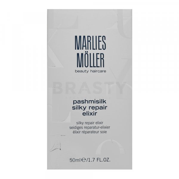 Marlies Möller Pashmisilk Silky Repair Elixir bezoplachová starostlivosť pre hebkosť a lesk vlasov 50 ml