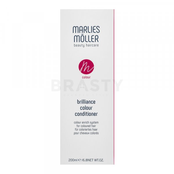 Marlies Möller Colour Brilliance Colour Conditioner nourishing conditioner for gloss and protection of dyed hair 200 ml