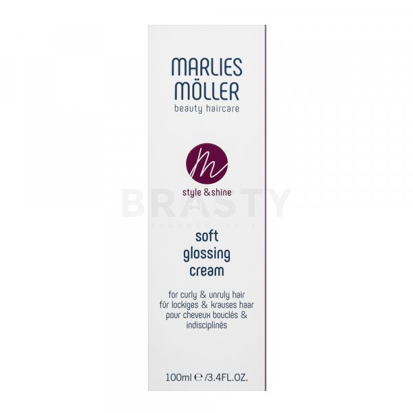 Marlies Möller Soft Glossing Cream стилизиращ крем за блясък на косата 100 ml