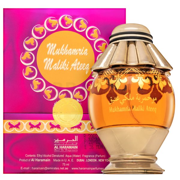 Al Haramain Mukhamria Maliki Ateeq Eau de Parfum uniszex 75 ml