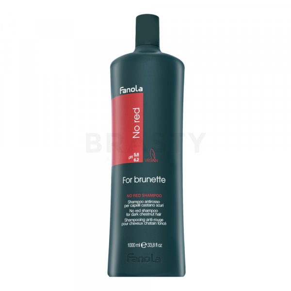 Fanola No Red Shampoo șampon pentru păr castaniu 1000 ml