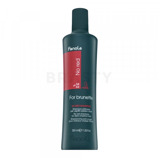 Fanola No Red Shampoo Champú Para cabello rubio platino y gris 350 ml