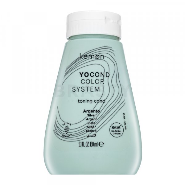 Kemon Yo Cond Color System Toning Cond tonizáló kondicionáló hajszín élénkítésére Silver 150 ml