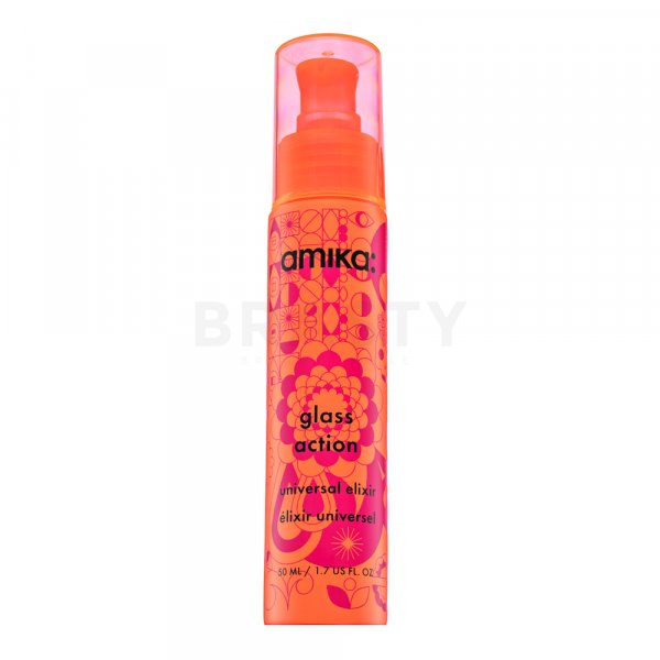 Amika Glass Action Universal Elixir hajsimító szérum hajgöndörödés és rendezetlen hajszálak ellen 50 ml