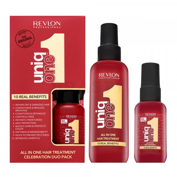 Revlon Professional Uniq One All In One Treatment Duo bezoplachová starostlivosť pre všetky typy vlasov 150 ml + 50 ml