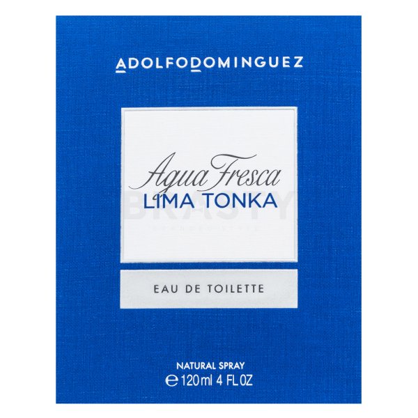 Adolfo Dominguez Agua Fresca Lima Tonka Eau de Toilette bărbați 120 ml