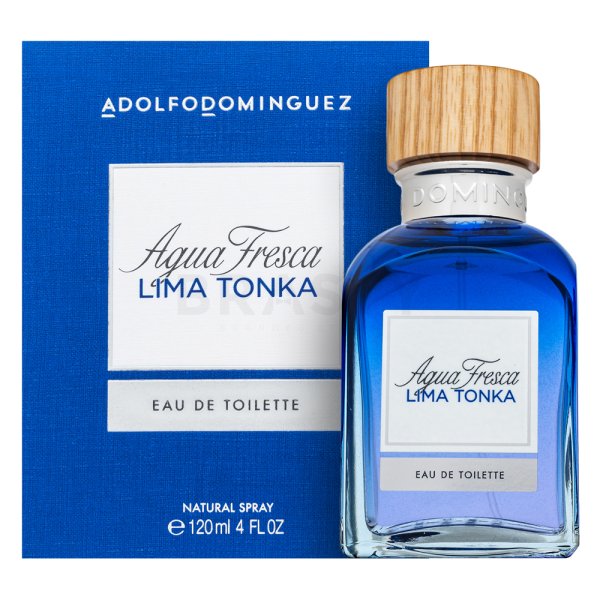 Adolfo Dominguez Agua Fresca Lima Tonka Eau de Toilette for men 120 ml
